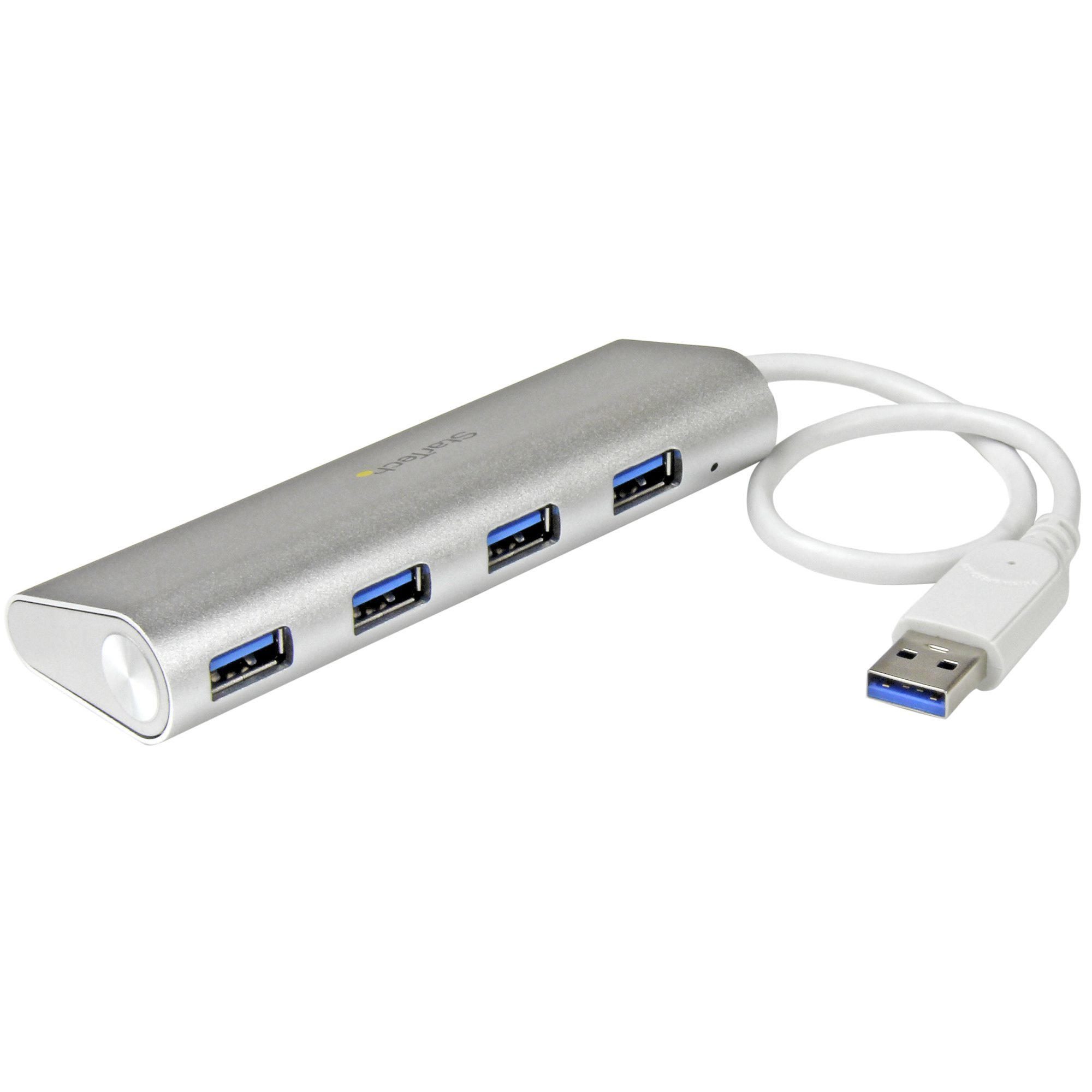 Image of StarTech.com 4-Port Portable USB 3.0 Hub with Built-in...