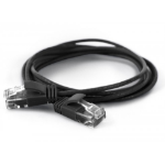 Wantec Cat6a UTP 1m networking cable Black U/UTP (UTP)