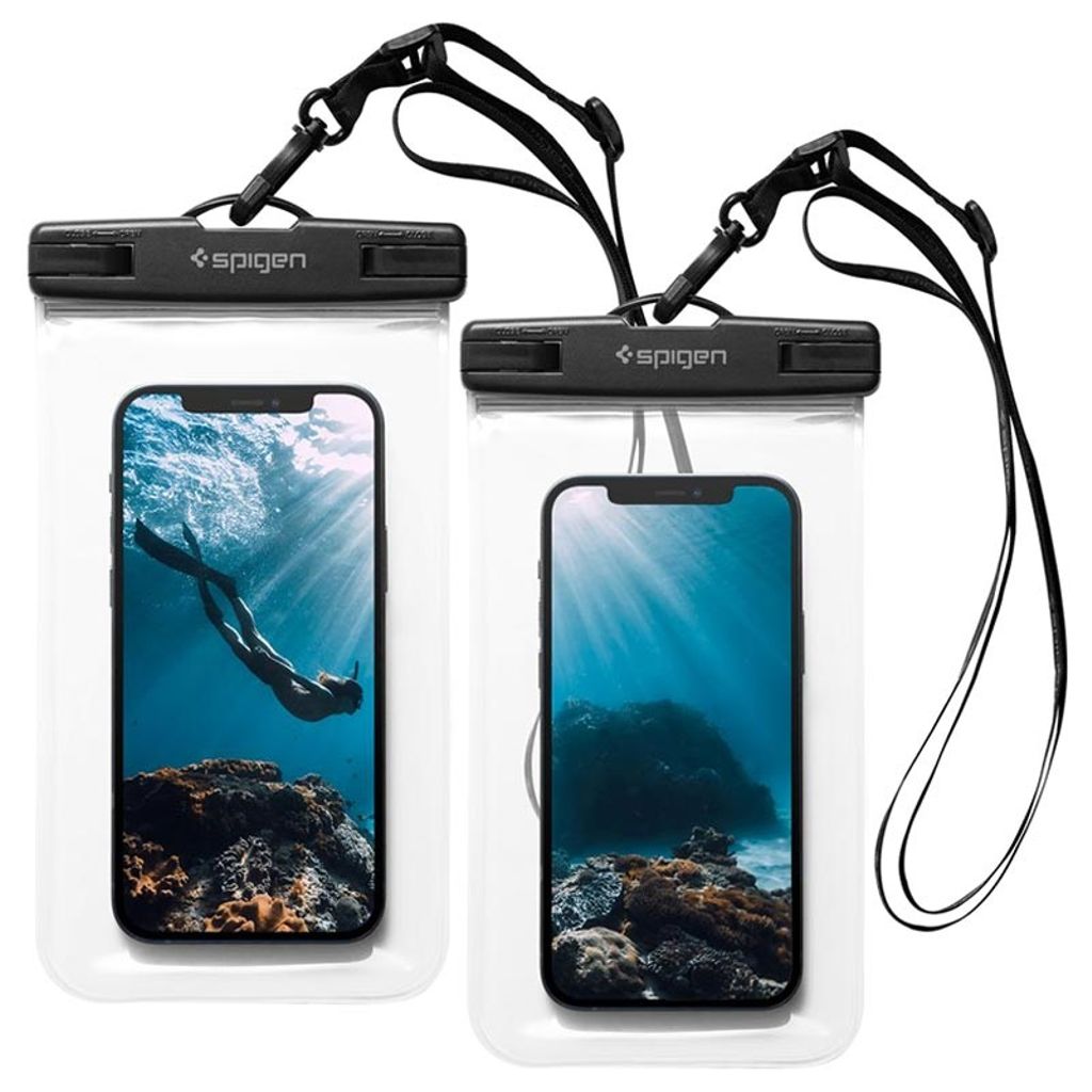 EU Product - A601 Universal Waterproof Case , 2-pack - Crystal Clear thumbnail