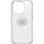 OtterBox Otter + Pop Symmetry Clear Series for Apple iPhone 14 Pro, Stardust Pop