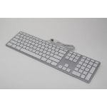 Matias FK316S keyboard Universal USB QWERTY English Silver