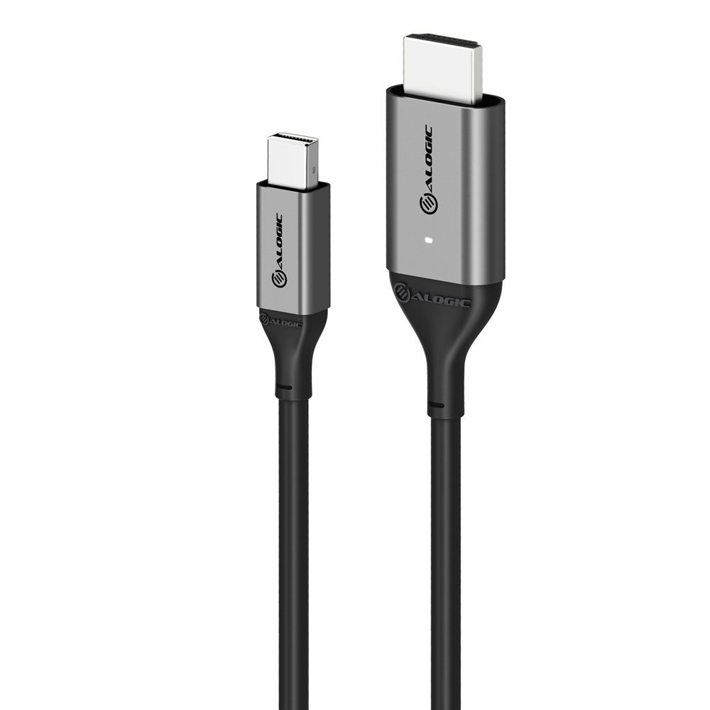 Image of ALOGIC ULMDPHD02-SGR video cable adapter 2 m HDMI Type A...