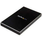 StarTech.com S251BMU313 storage drive enclosure HDD/SSD enclosure Black 2.5"
