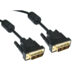 Cables Direct CDL-DV06-5M DVI cable DVI-D Black