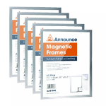 Announce Magnetic Frames A3 Silver