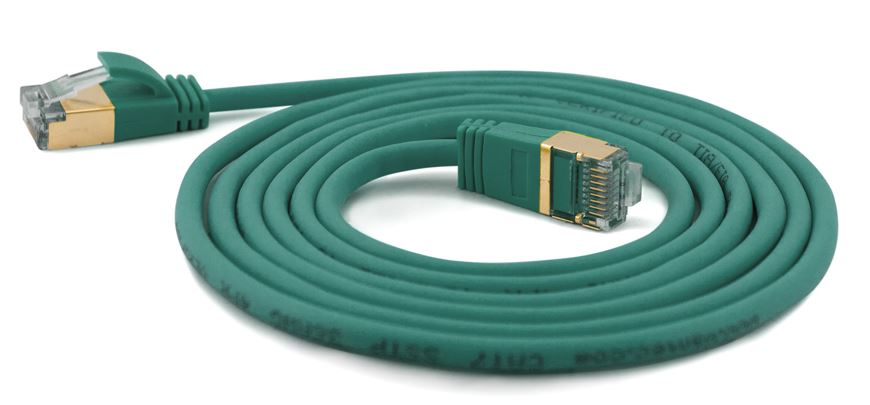 Wantec 7214 networking cable Green 0.5 m Cat7 S/FTP (S-STP)