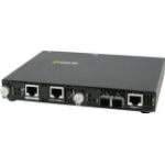 Perle SMI-1000-M1SC05U network media converter 1000 Mbit/s 1550 nm Multi-mode Black