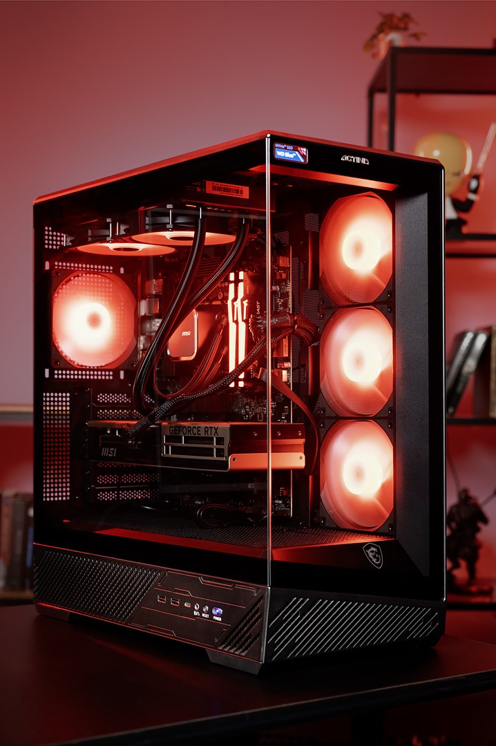 ACN Actina 5901443441243 PC Intel Core Ultra 5 245KF 16 GB DDR5-SDRAM 1 TB SSD AMD Radeon RX 9060 XT Midi Tower Black