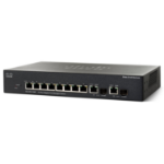 Cisco Small Business SG300-10MPP Managed L3 Gigabit Ethernet (10/100/1000) Power over Ethernet (PoE) Black