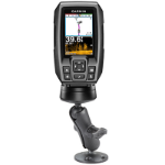 RAM Mounts Composite Double Ball Mount with Hardware for Garmin Striker + More