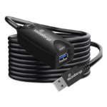 MediaRange MRCS242 USB cable USB 3.2 Gen 1 (3.1 Gen 1) 5 m USB A Black