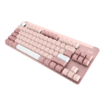 Logitech 920-011220 keyboard Office RF Wireless + Bluetooth QWERTY English Pink, Rose, White