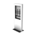 B-Tech Ultra-Slim Single Screen Portrait Digital Signage Kiosk