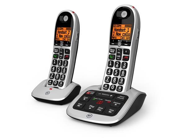 British Telecom BT4600 DECT telephone Caller ID Black