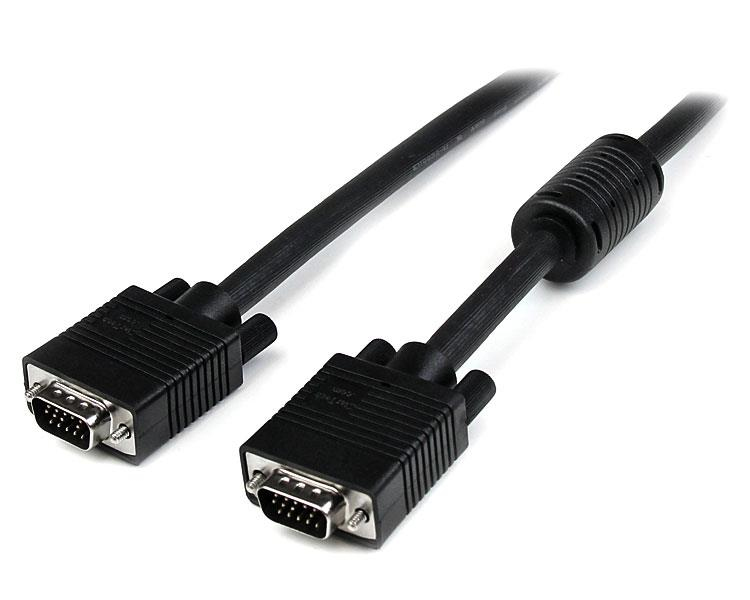 Photos - Cable (video, audio, USB) Startech.com 1m Coax High Resolution Monitor VGA Cable - HD15 M/M MXTMMHQ1 