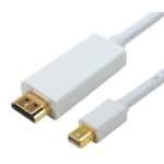 Astrotek Mini DisplayPort DP to HDMI Cable 5m - 20 pins Male to 19 pins Male 32AWG Gold Plated