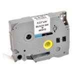 G&G Image 15200/5T211-TD DirectLabel black on white Laminat (replaces Brother TZE211) for Brother P-Touch TZ 3.5-18mm/6-12mm/6-18mm/6-24mm/6-36mm