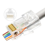 Lanview LVN125305 wire connector RJ45 Transparent