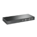 TP-Link TL-SG1024 nätverksswitchar Ohanterad L2 Gigabit Ethernet (10/100/1000) Svart