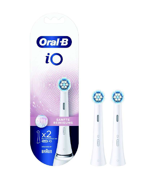 Image of Oral-B iO Gentle cleaning - 2 pc(s) - White - Germany - Oral-B -...