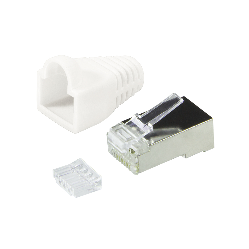 Image of LogiLink MP0022W wire connector RJ-45 White