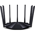 Tenda AC23 wireless router Gigabit Ethernet Dual-band (2.4 GHz / 5 GHz) Black