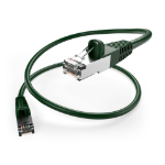 UNC PC5E-50F-GRN-SH-S networking cable Green 600" (15.2 m) Cat6