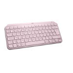 Logitech MX Keys Mini tangentbord Trådlös RF + Bluetooth QWERTY Nordic Rosa