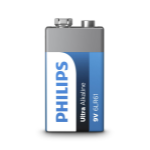 Philips Ultra Alkaline Battery 6LR61E1B/10