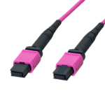 LogiLink MPO Patch Cord 12 cores OM4, MPO/PC F/F, Type B, 15 m