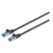 Microconnect B-SFTP610S networking cable Black 10 m Cat6 S/FTP (S-STP)