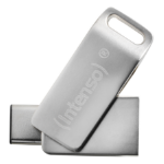 Intenso cMobile Line USB flash drive 64 GB USB Type-A / USB Type-C 3.2 Gen 1 (3.1 Gen 1) Silver