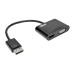 Tripp Lite P136-06N-HVV2BP video cable adapter 5.91" (0.15 m) DisplayPort HDMI + VGA (D-Sub) Black