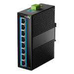 Cudy IG1008P network switch Unmanaged Gigabit Ethernet (10/100/1000) Power over Ethernet (PoE) Black