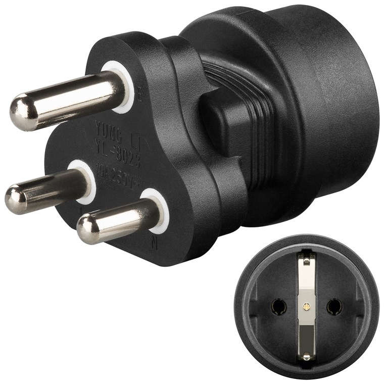Goobay Mains Adapter South Africa, Black