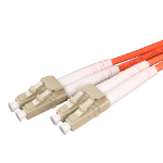 Cablenet 10m OM1 62.5/125 LC-LC Duplex Orange LSOH Fibre Patch Lead