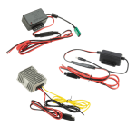 RAM Mounts s GDS� 10-32VDC Input (9VDC Output) Hardwire Charger with Male DC 5.5mm