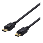 Deltaco DP-1030D DisplayPort cable 3 m Black