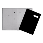 Pagna 24191-44 folder A4 Cardboard, Fabric Black