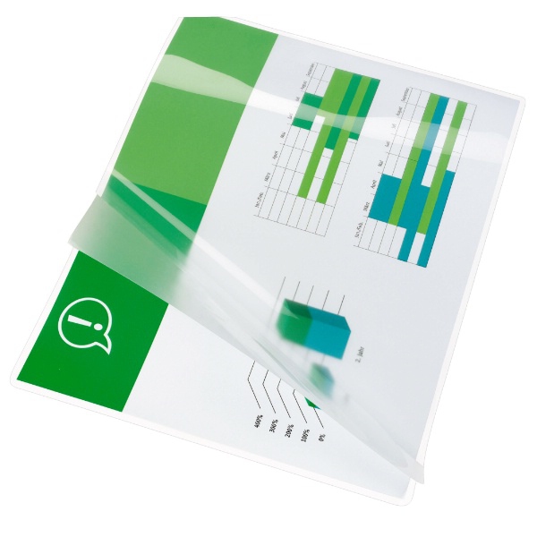 Image of GBC Document Laminating Pouches A4 2x75 Micron Gloss (25)