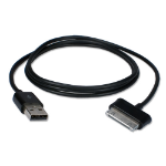 QVS 2m 30-Pin - USB m/m mobile phone cable Black 78.7" (2 m) USB A Samsung 30-pin