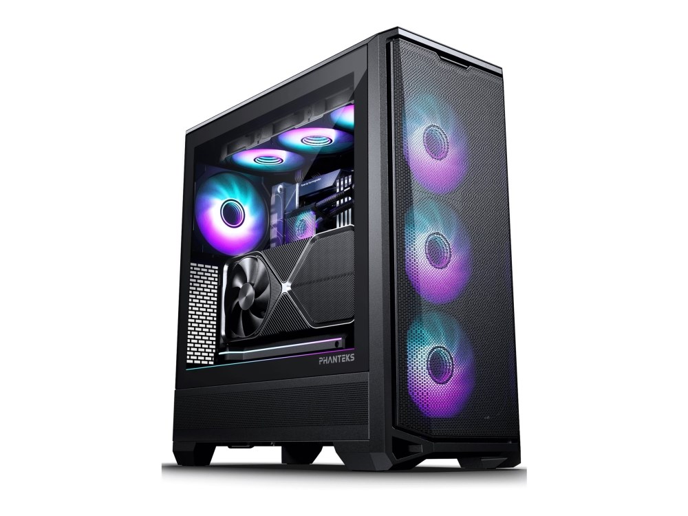 PHS PHANTEKS Eclipse G400A Midi-Tower, Tempered Glass, D-RGB, black