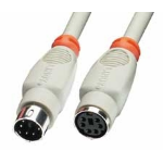 Lindy PS/2 1m PS/2 cable Grey