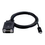 V7 V7UCVGA-2M video cable adapter 78.7" (2 m) VGA (D-Sub) USB Type-C Black