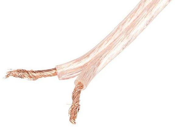 Lanberg SC-2X25-10CC-0250-TR audio cable 25 m Transparent