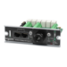 Schneider Electric Dry contact, Management Options, Dry Contact I/O Card, monitor external UPS environmental sensors, output relays, and input contacts