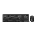 Belkin BBZ010UK keyboard Mouse included Universal RF Wireless + USB UK English Black
