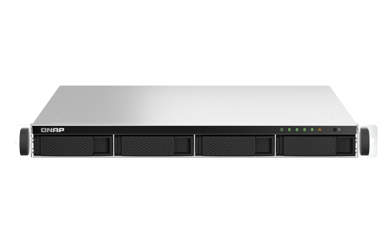 Image of QNAP TS-464U-RP NAS Rack (1U) Ethernet LAN Black N5095