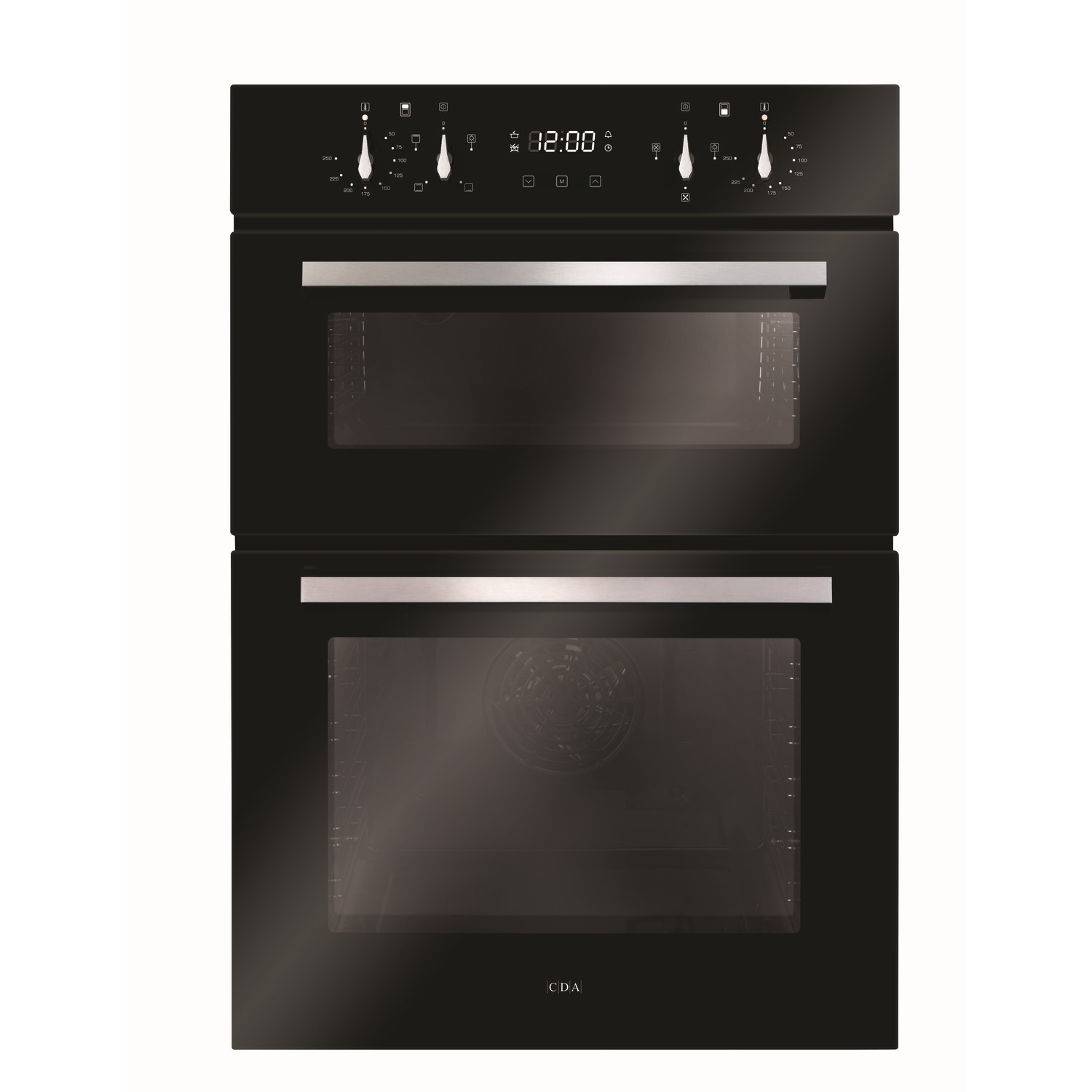 Photos - Oven CDA Built-In Electric Double  - Black DC941BL 