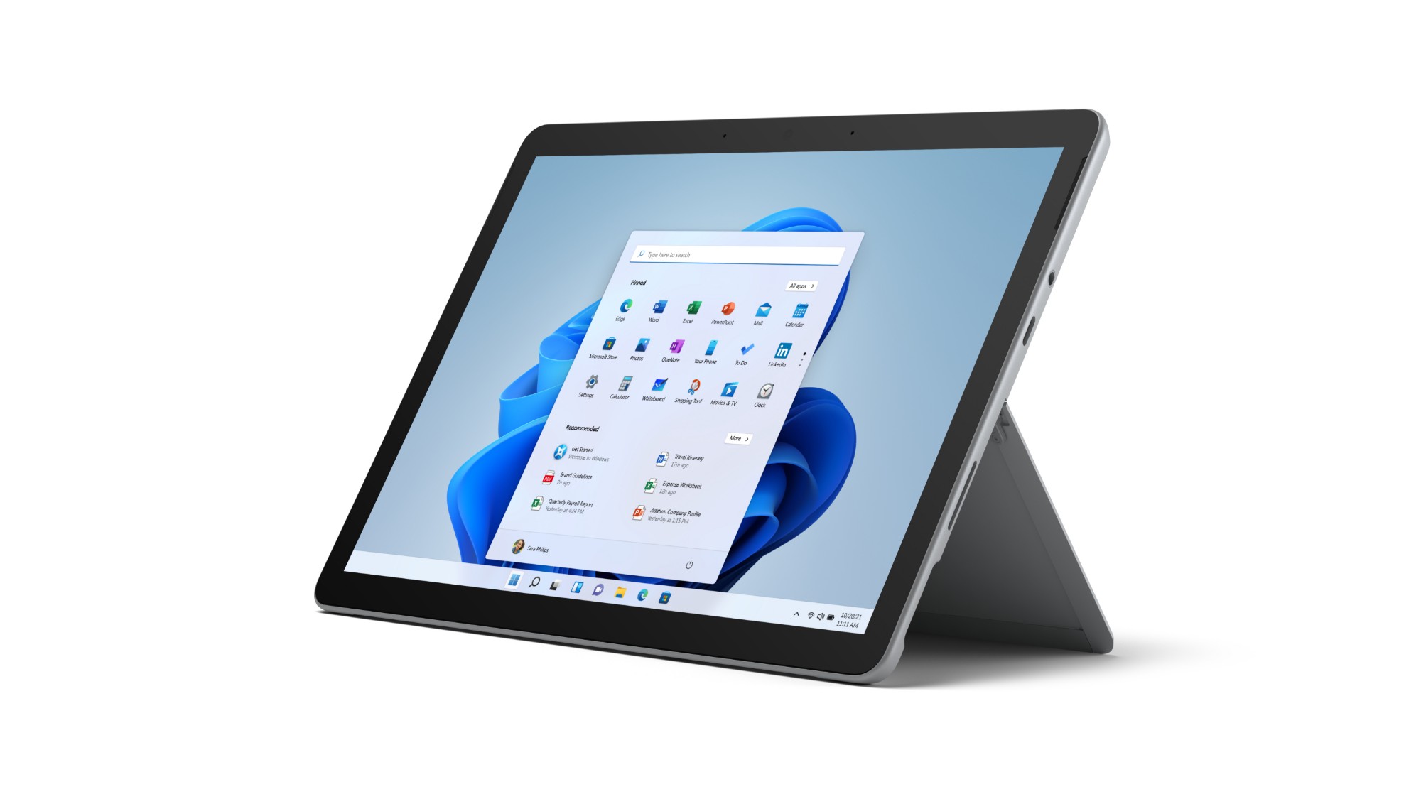 Microsoft Surface Go 3 Business 4G LTE 256 GB 26.7 cm (10.5") Intel® Core™ i3 8 GB Wi-Fi 6 (802.11ax) Windows 11 Pro Platinum